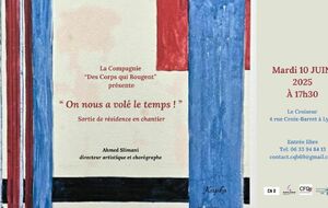 La  compagnie des corps qui bougent vous inviter à découvrir  la pièce chorégraphique « On nous a volé le temps ! 
